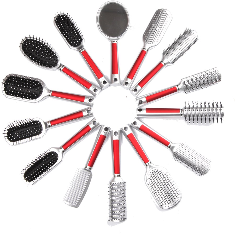 Plastic Hairbrush WDH08 - plastic hair brush