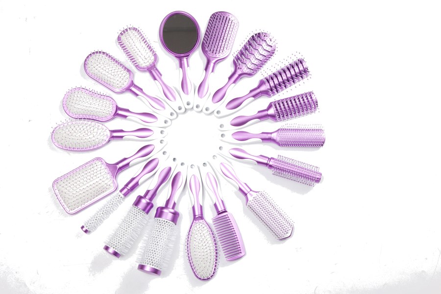 Plastic Hairbrush WDH20 - plastic hair brush
