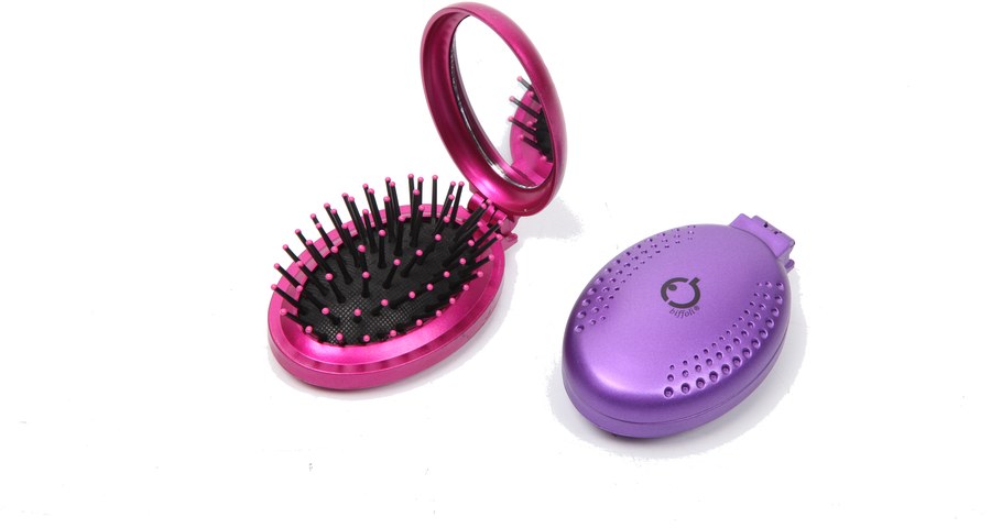 Plastic Hairbrush WDH2393 WDH2593 - plastic hair brush view 3