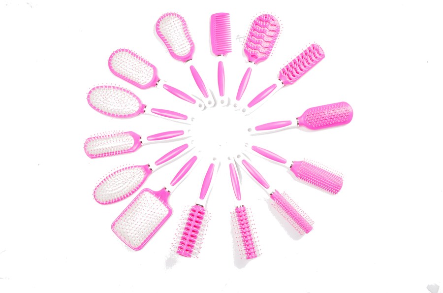 Plastic Hairbrush WDH30 - plastic hair brush