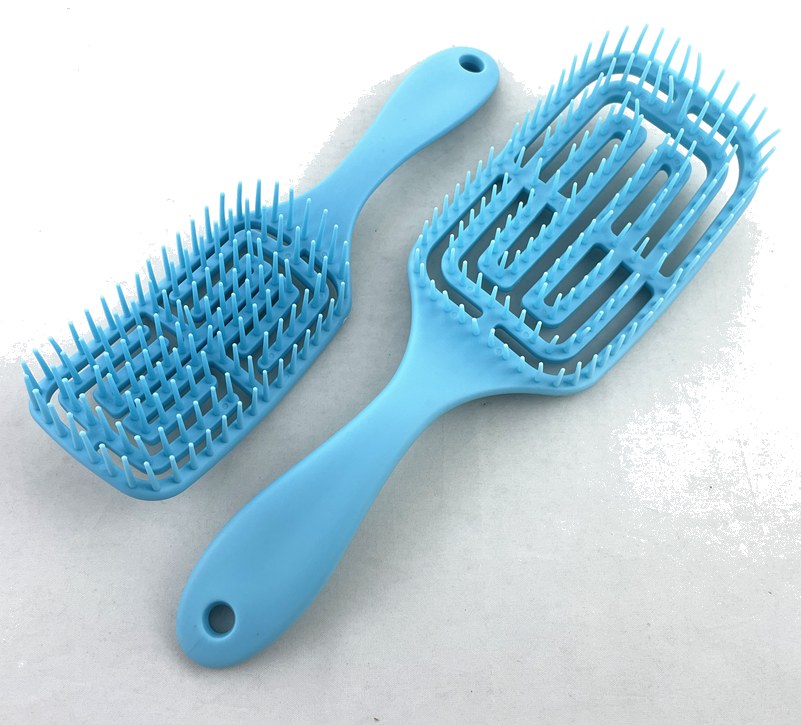 Plastic Hairbrush WDH3033 WDHS3033 - plastic hair brush view 5