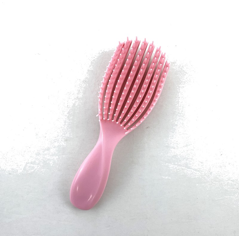 Plastic Hairbrush WDH3033 WDHS3033 - plastic hair brush view 6