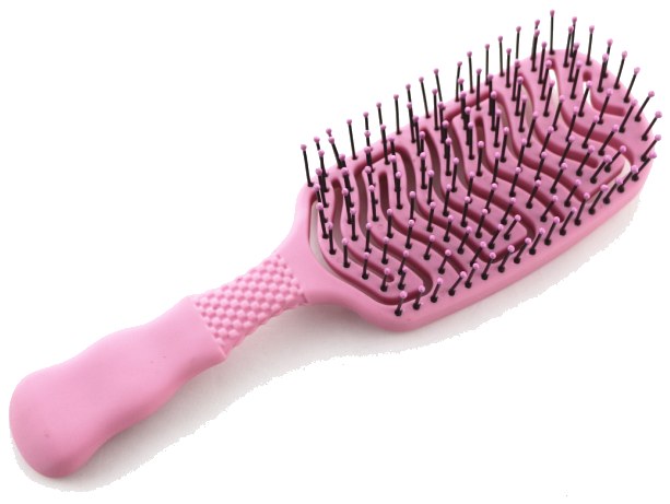 Plastic Hairbrush WDH53 WDH3353 - plastic hair brush view 2