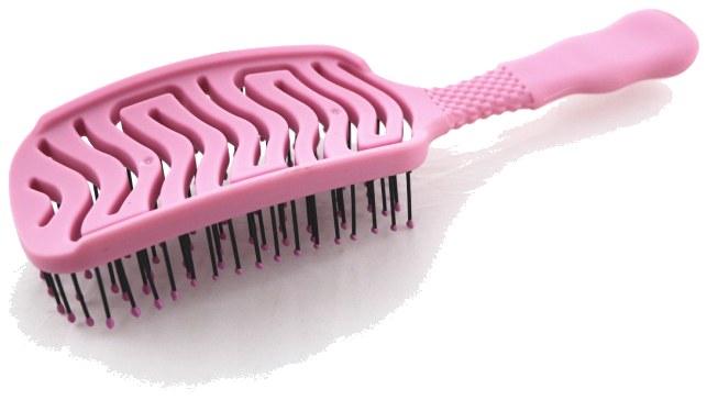 Plastic Hairbrush WDH53 WDH3353 - plastic hair brush view 6