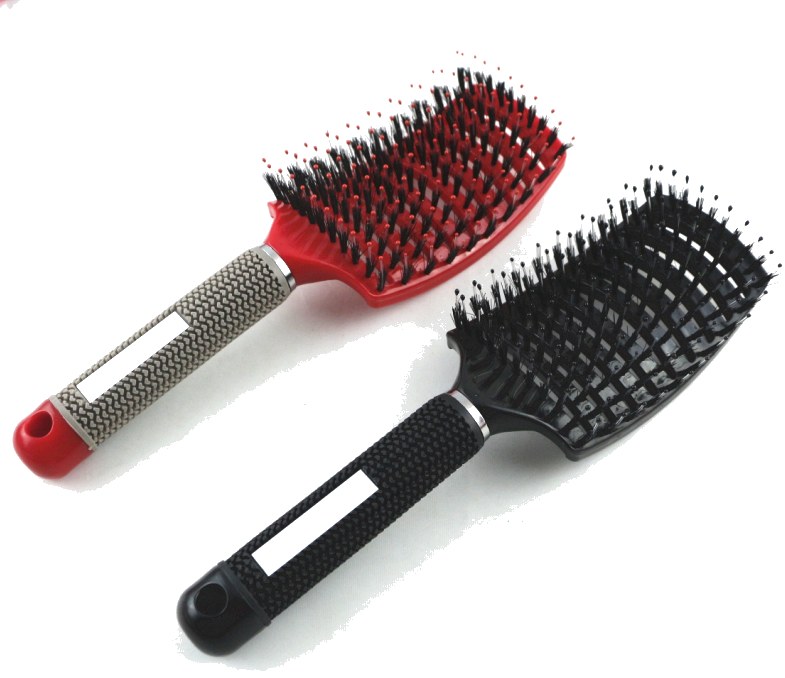 Plastic Hairbrush WDH6271 - plastic hair brush view 2