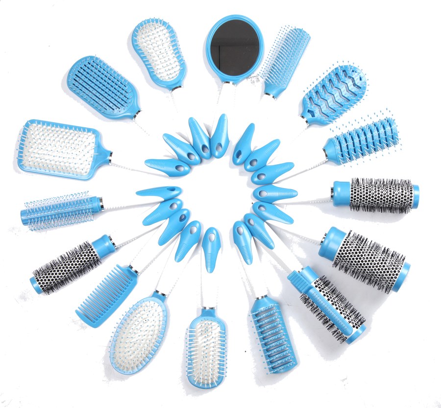 Plastic Hairbrush WDH63 - plastic hair brush